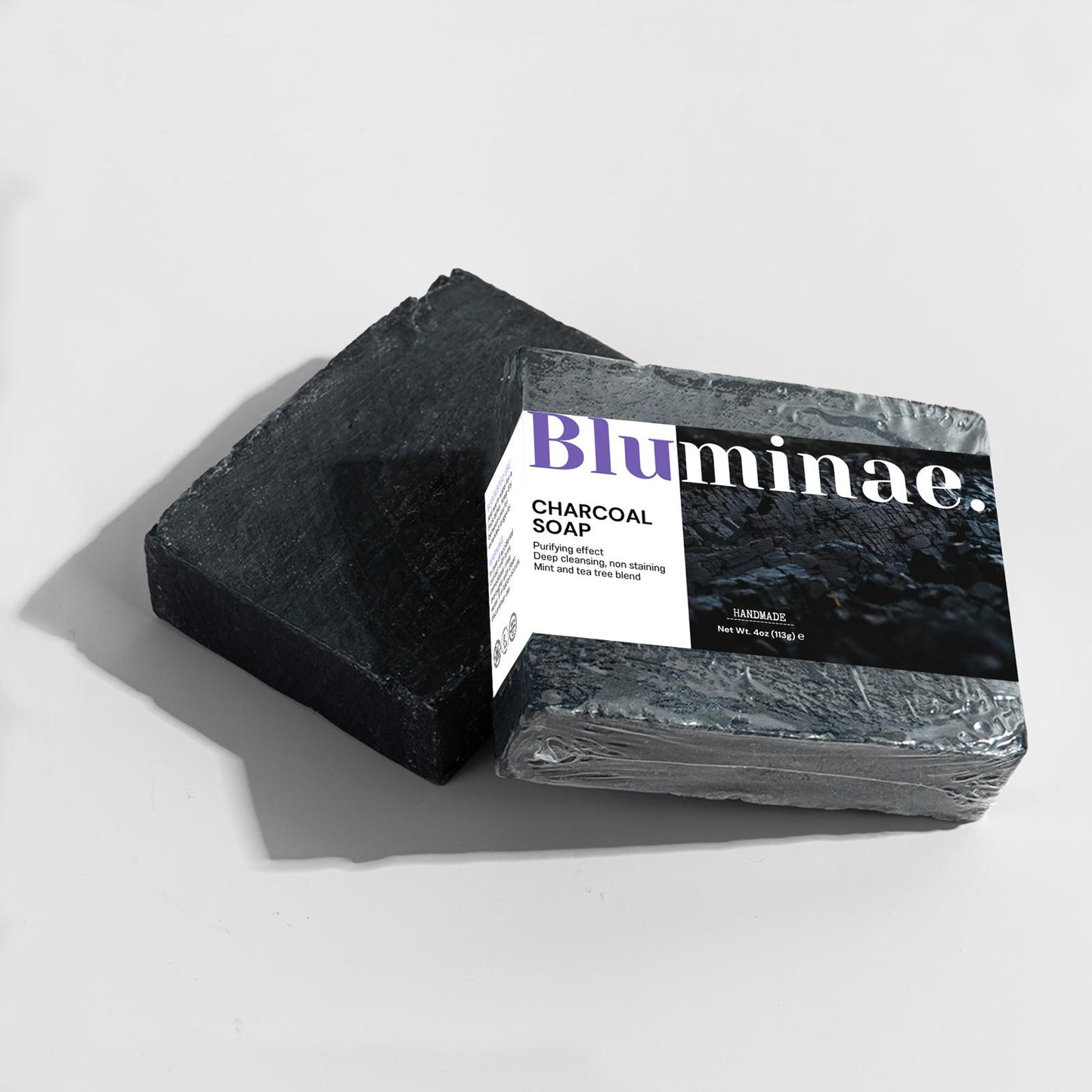 Charcoal Soap 🪨 - Bluminae.